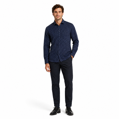 Soul of London Sport Shirt - Navy