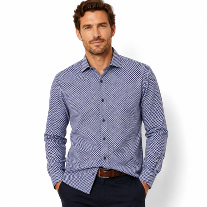 Soul of London Sport Shirt - Burgundy