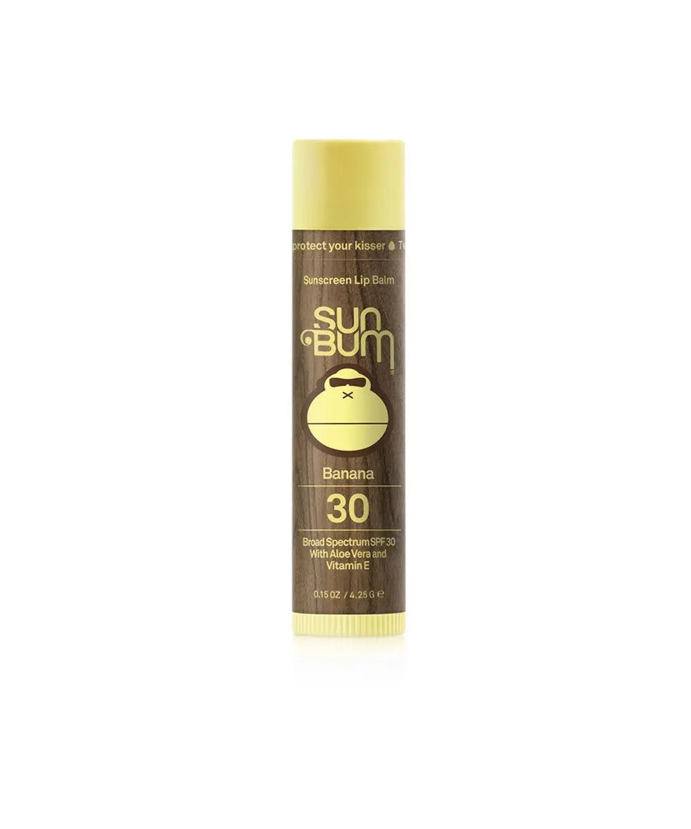 Sun Bum Original SPF 30 Sunscreen Lip Balm - Banana Sun Bum