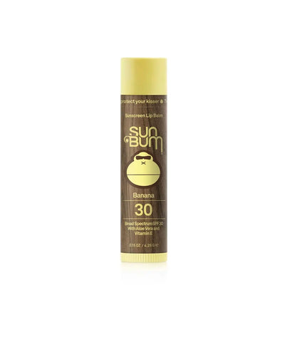 Sun Bum Original SPF 30 Sunscreen Lip Balm - Banana Sun Bum