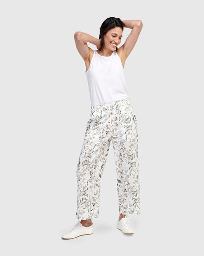 Alembika Flora Linen Pants, Style #RP259F