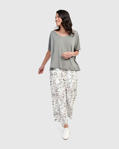 Alembika Flora Linen Pants, Style #RP259F