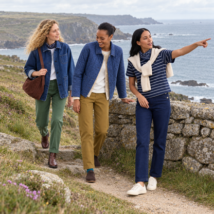Seasalt Cornwall Waterdance Organic Cotton Rich Trousers
