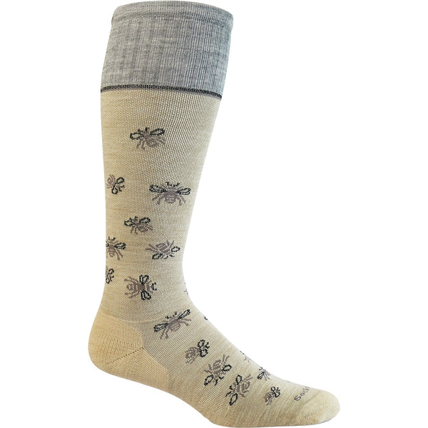 Sockwell Women's Busy Bee OTC | Moderate Graduated Compression Socks, Style #SW167W