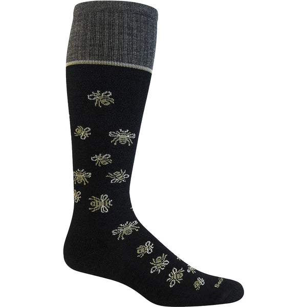 Sockwell Women's Busy Bee OTC | Moderate Graduated Compression Socks, Style #SW167W