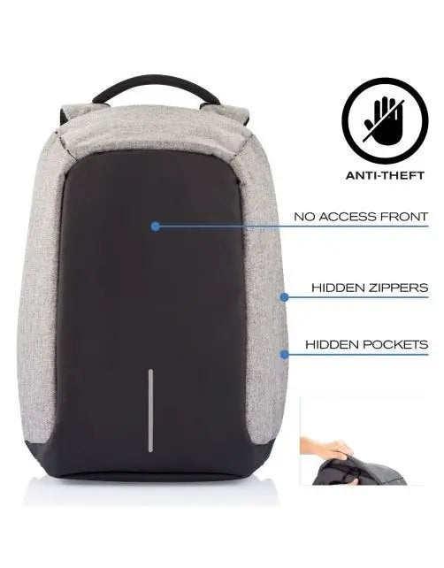 XD Design Bobby The Original Anti Theft Backpack Gray