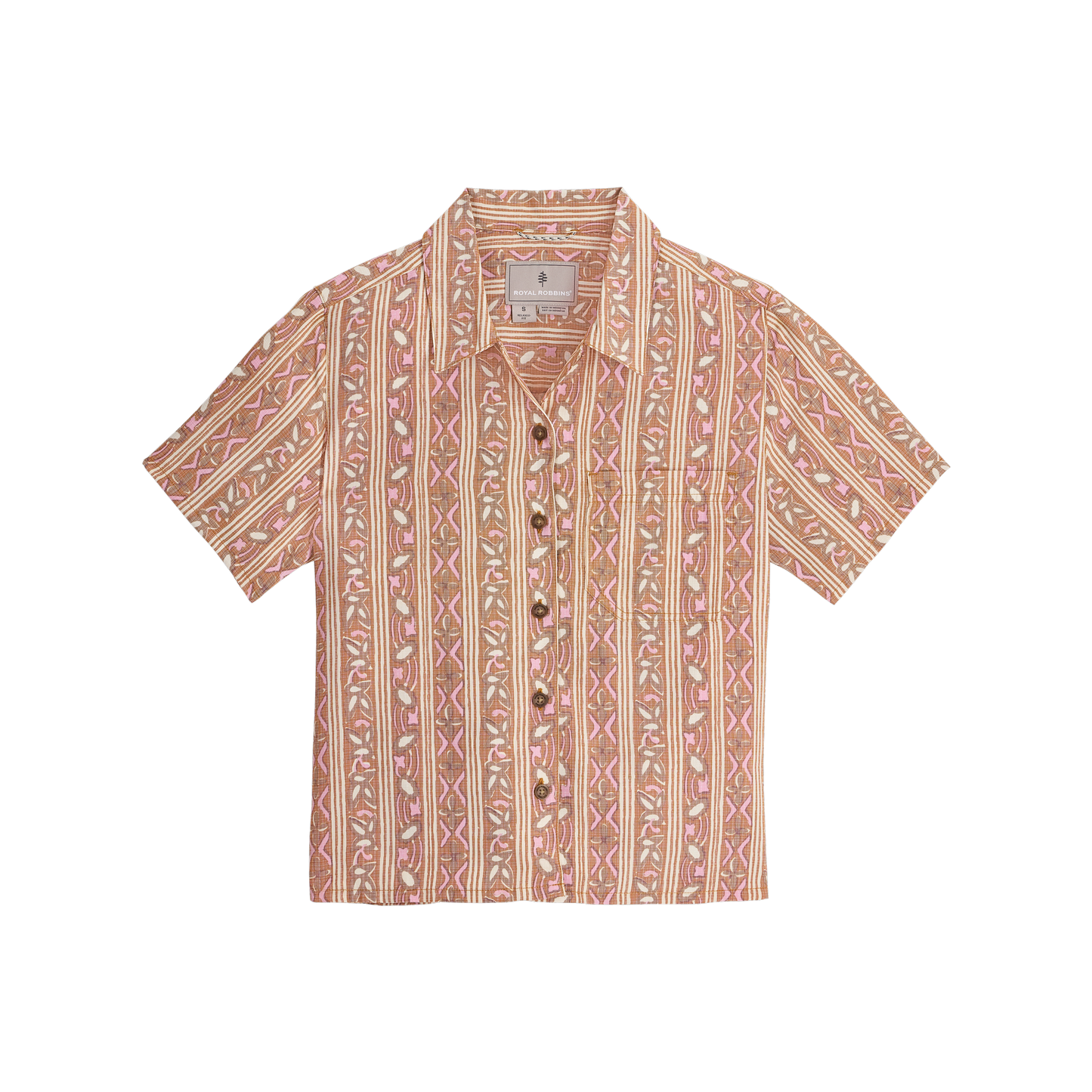 Royal Robbins Women's Camino Pucker S/S Shirt, Style Y14600130