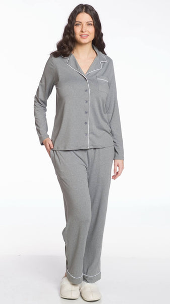 DKR & Co. Ladies Two Piece PJ Set, Style #YMS-2PJ