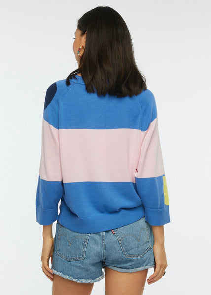 Zaket & Plover Spot-Stripe Sweater, Style #ZP6419U