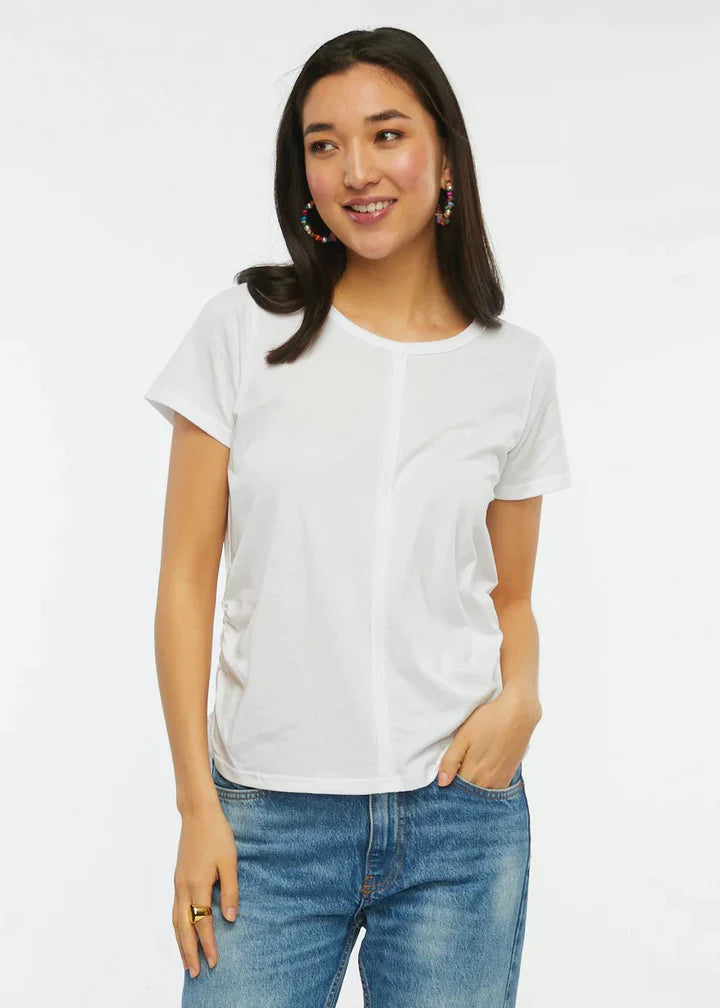 Zaket & Plover Ruched T-Shirt, Style #ZP6464U