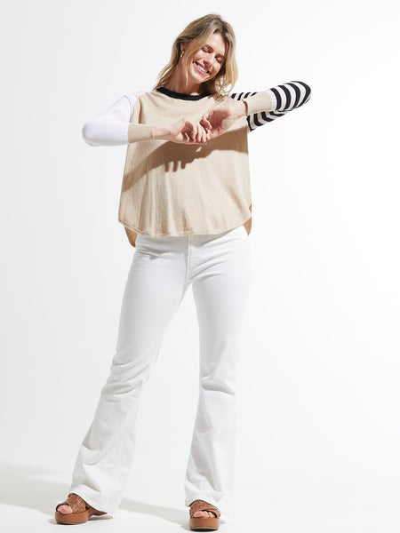 Zaket & Plover Spots and Stripes Top, Style #ZP7414U