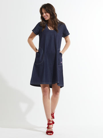 Zaket & Plover Denim Dress, Style #ZP7463U