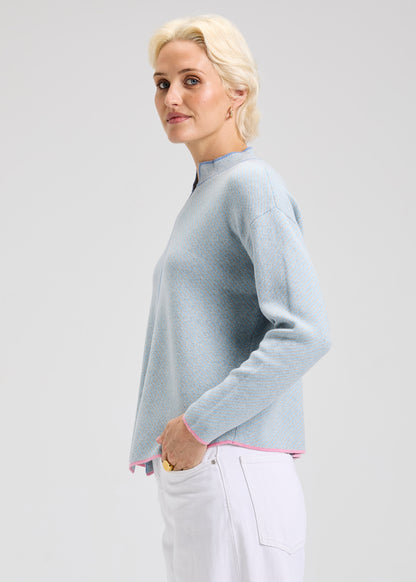Zaket & Plover Neru Collar Sweater, Style #ZP7524U