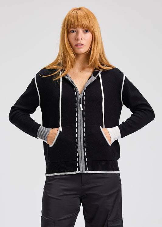 Zaket & Plover Threaded Hoodie, Style #ZP7536U