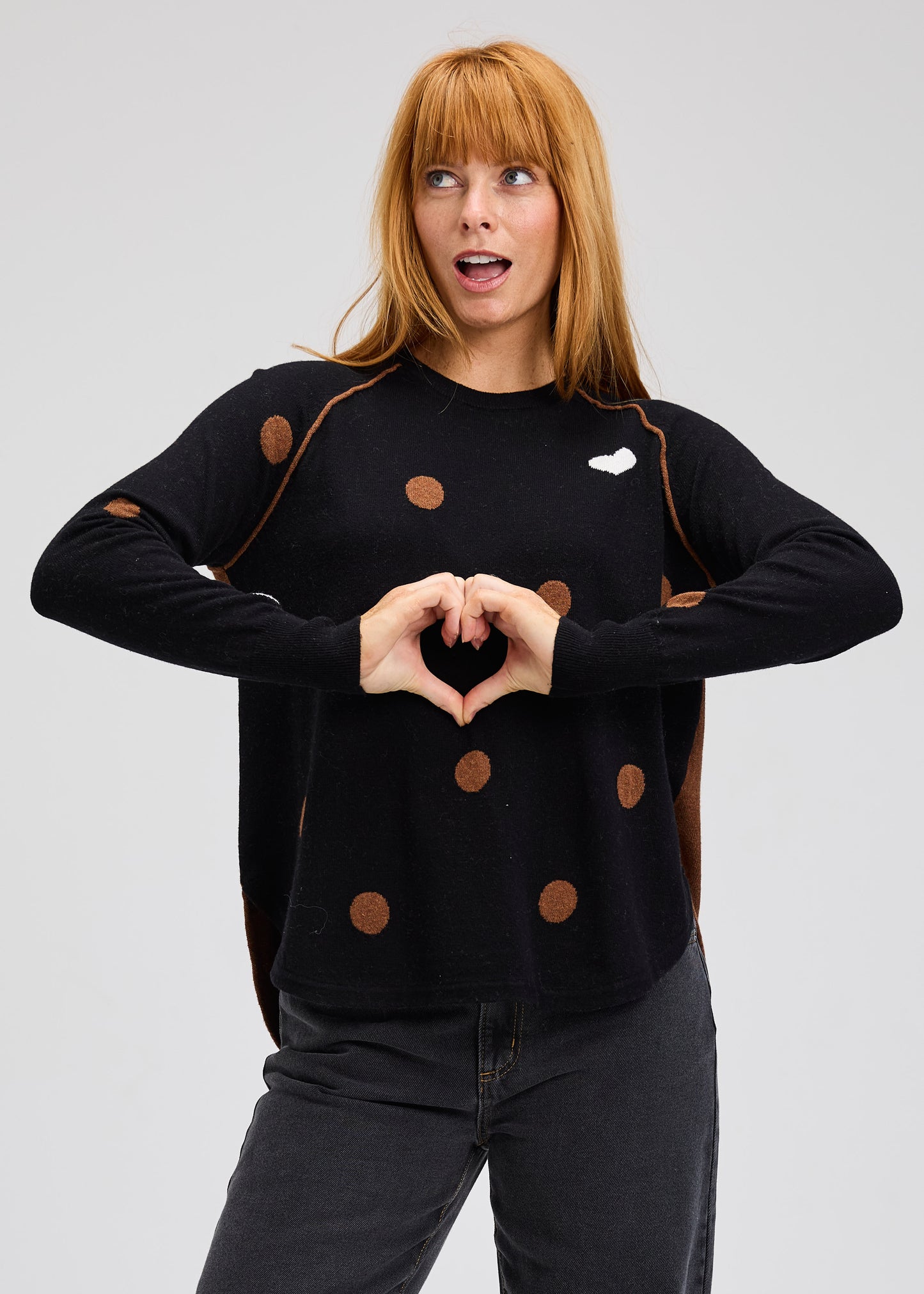 Zaket & Plover Spot The Love Sweater, Style #ZP7539U