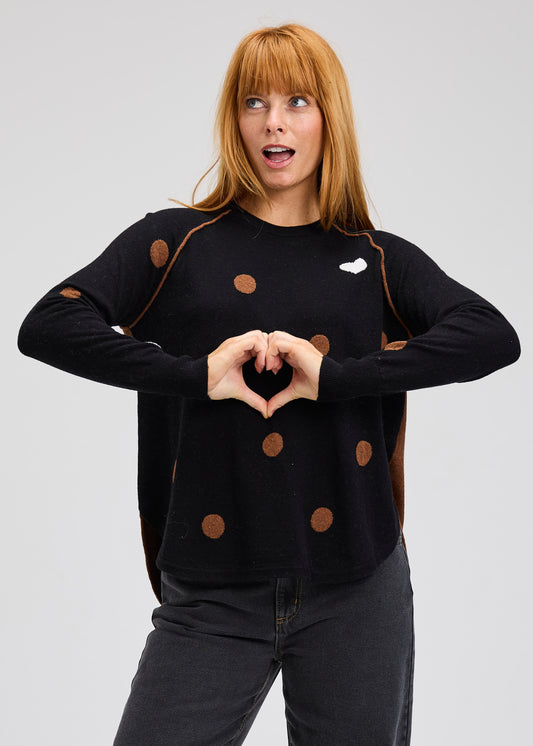 Zaket & Plover Spot The Love Sweater, Style #ZP7539U