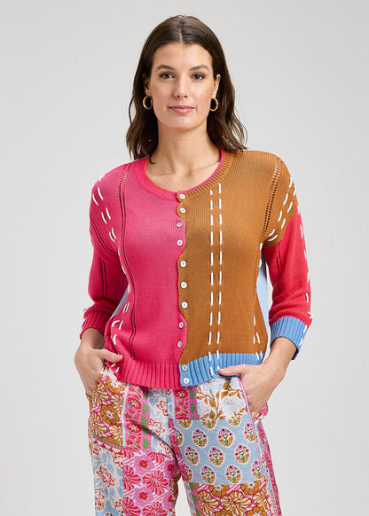 Zaket & Plover Thread Detail Cardi