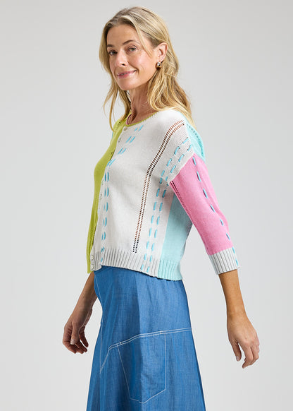 Zaket & Plover Thread Detail Cardi