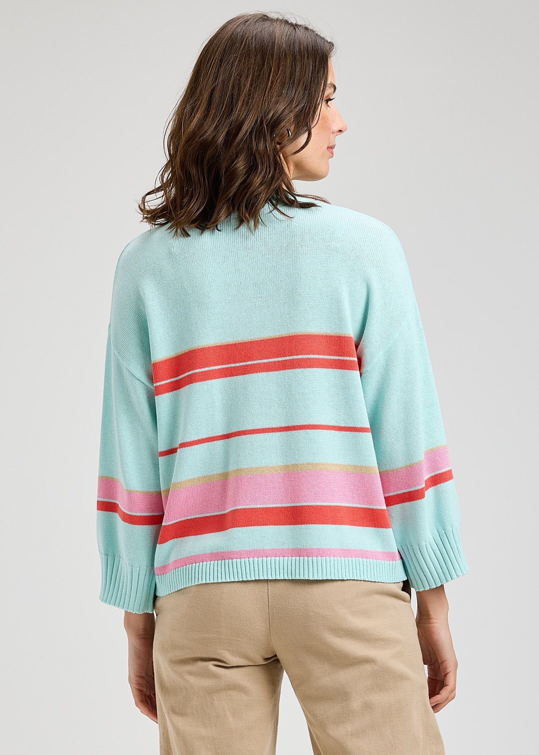 Zaket & Plover Crop Stripe Top