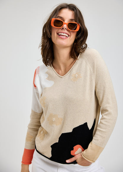 Zaket and Plover Garden Pond Sweater