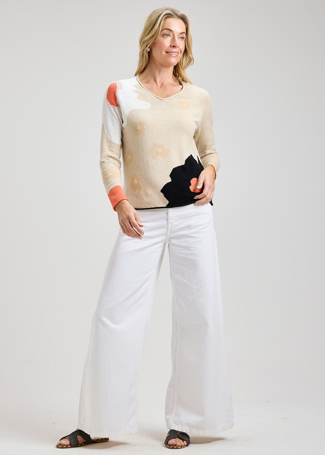 Zaket and Plover Garden Pond Sweater