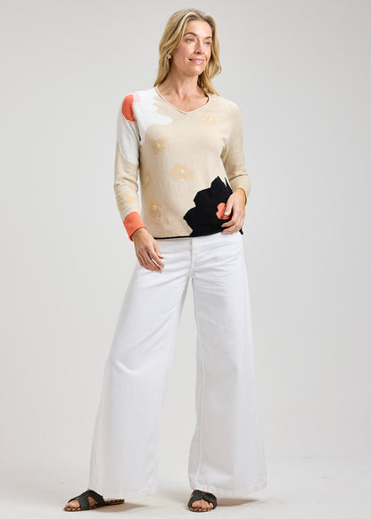 Zaket and Plover Garden Pond Sweater