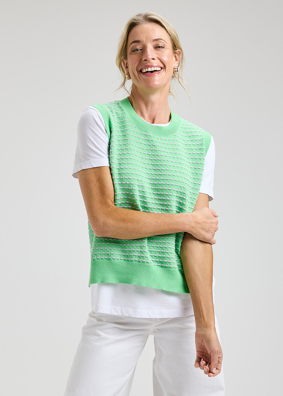Zaket & Plover Textured Tank Top