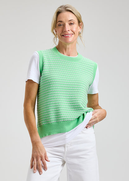 Zaket & Plover Textured Tank Top