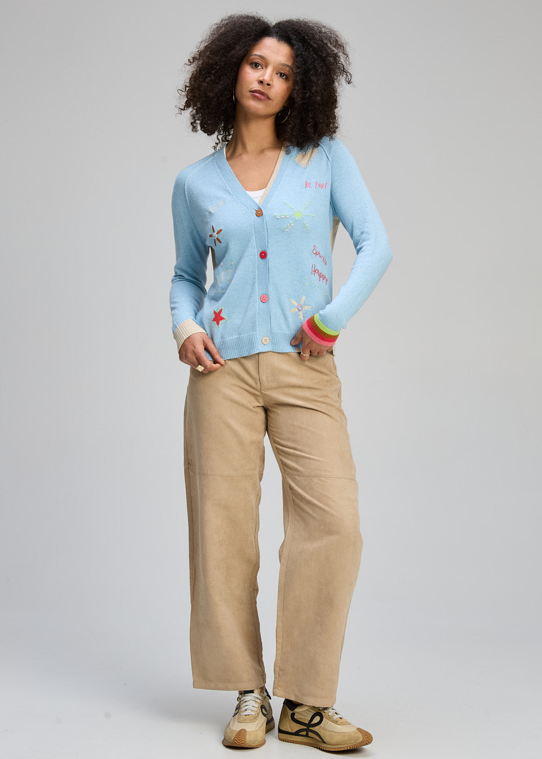 Zaket & Plover Good Vibes Cardi