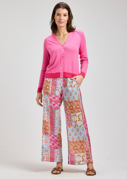Zaket & Plover Citrus Bloom Print Pant