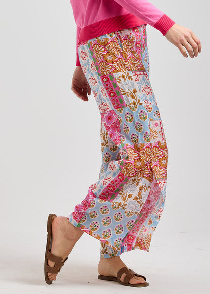 Zaket & Plover Citrus Bloom Print Pant