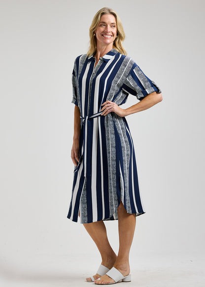 Zaket & Plover Nautical Shirt Dress