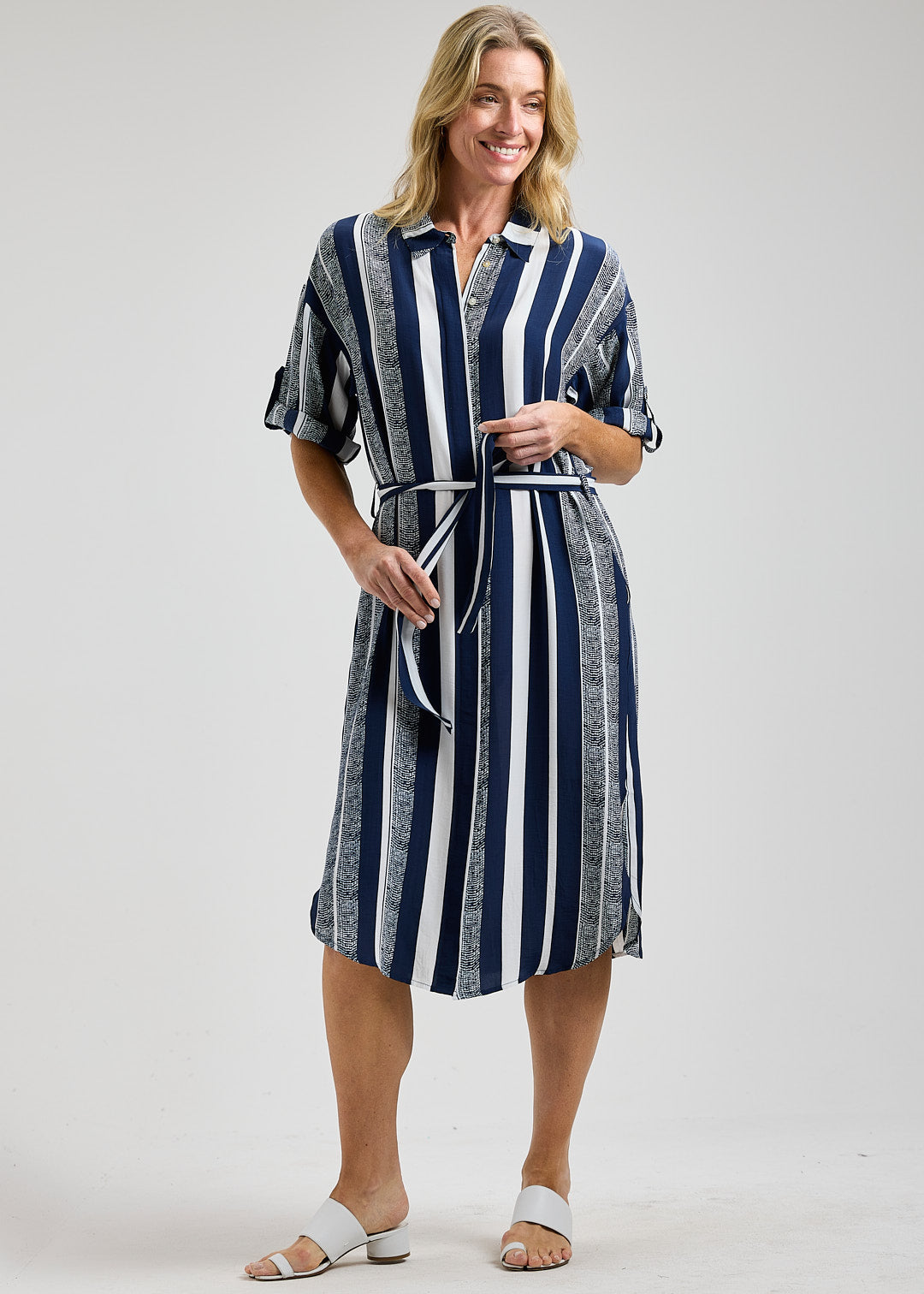 Zaket & Plover Nautical Shirt Dress