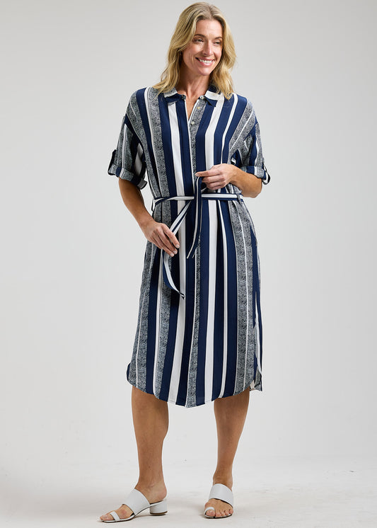 Zaket & Plover Nautical Shirt Dress