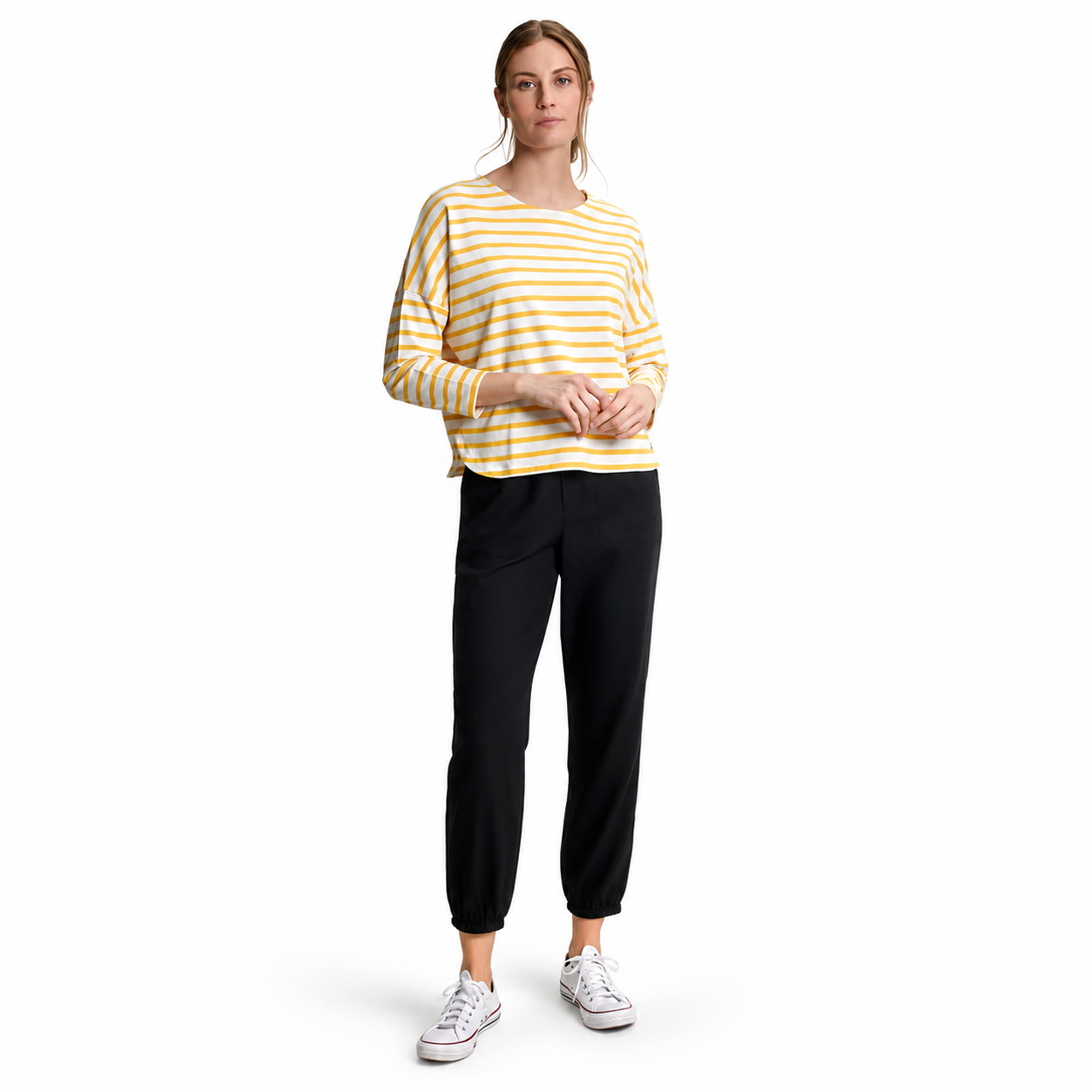 FIG NEWPORT 7/8 Sleeve Breton Top