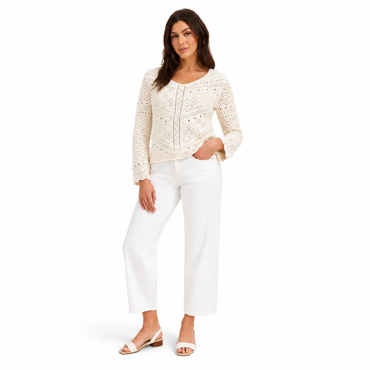 FDJ Girlfriend Barrel Ankle Jeans