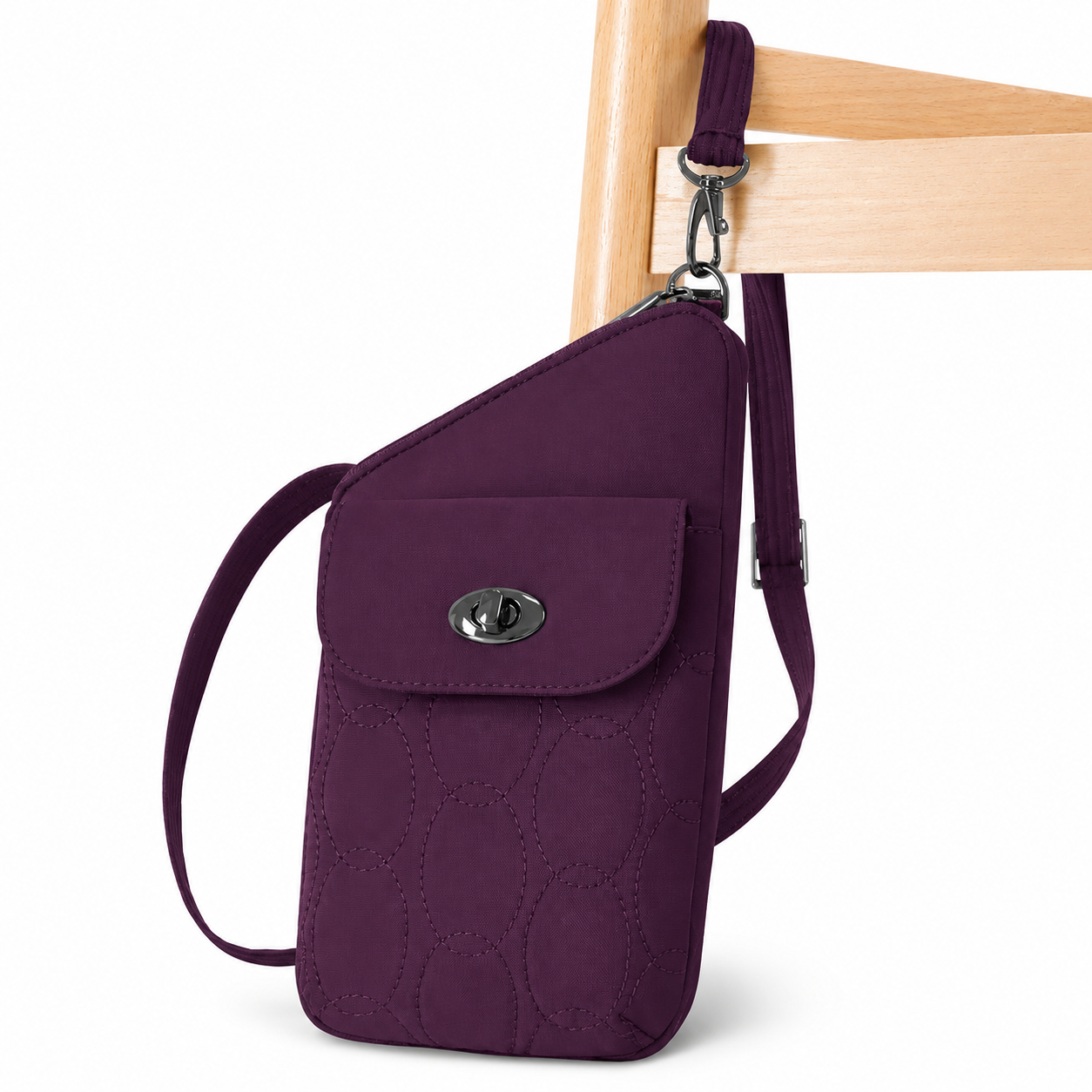 Travelon Runways Anti-Theft Asymmetric Crossbody Bag
