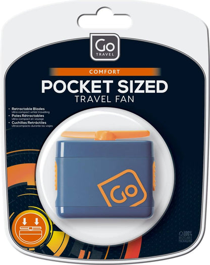 Go Travel Pocket Sized Travel Fan Portable Mini Fan