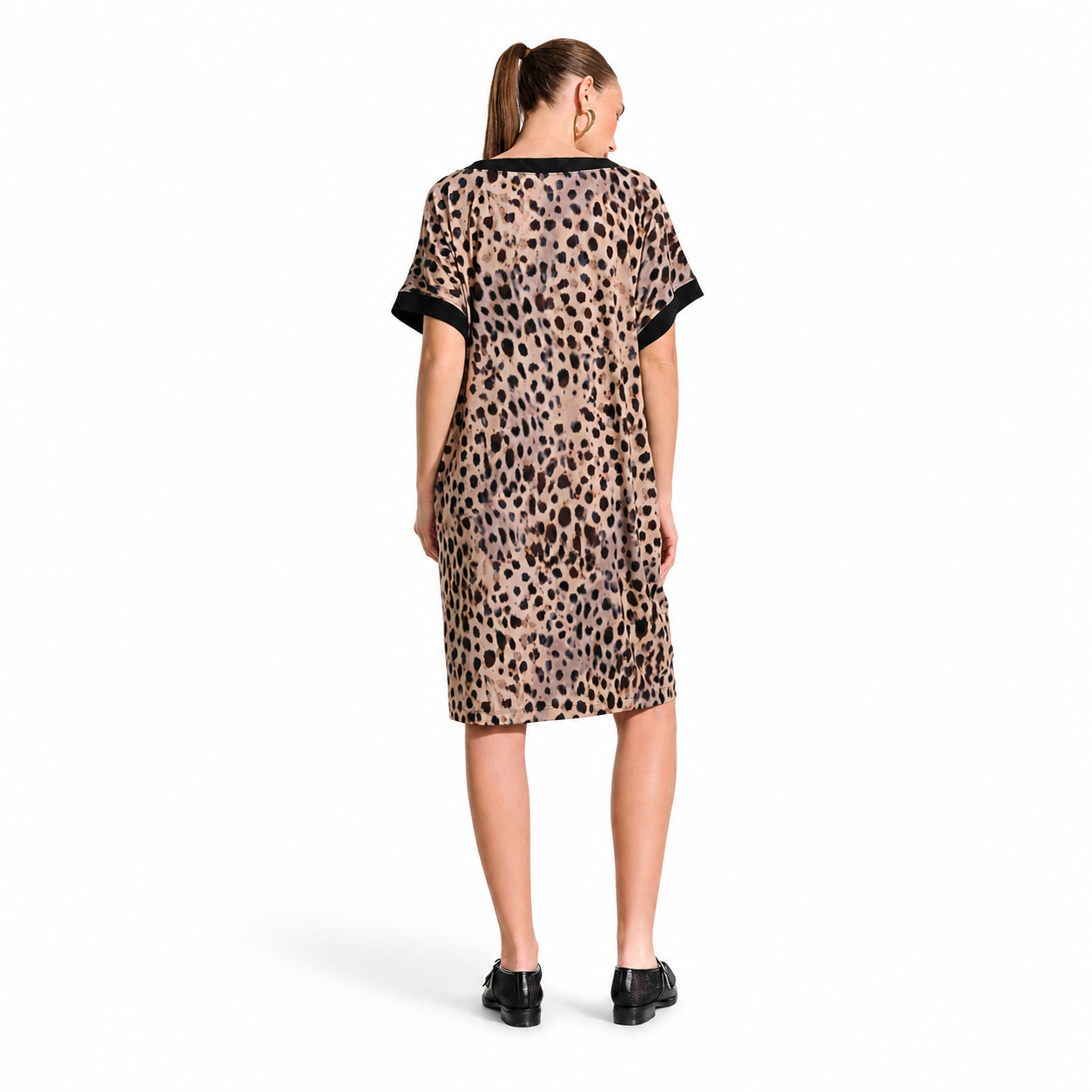 Joseph Ribkoff Silky Knit Animal Print Dress
