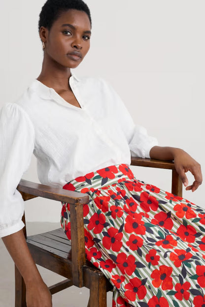 Seasalt Hope Cottage Organic Cotton Blouse, Style #WM33032