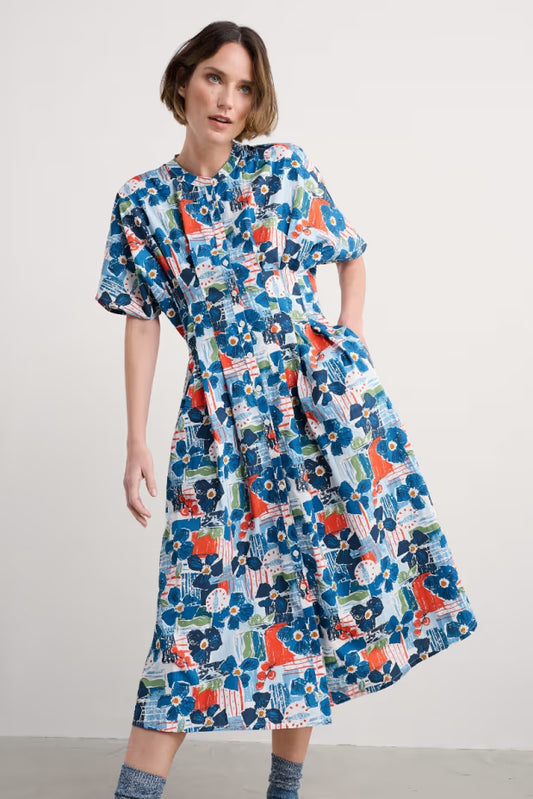 Seasalt Lamorna Pleated Midi Dress, Style #WM37084
