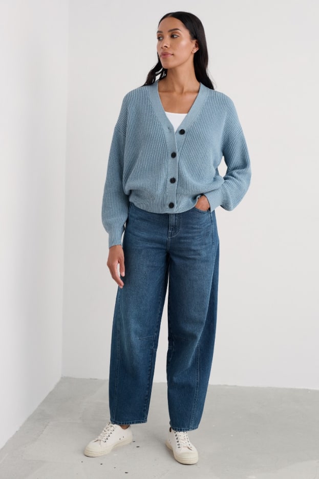 Seasalt Cornwall Gwenver Barrel Leg Jean, Style WM38272