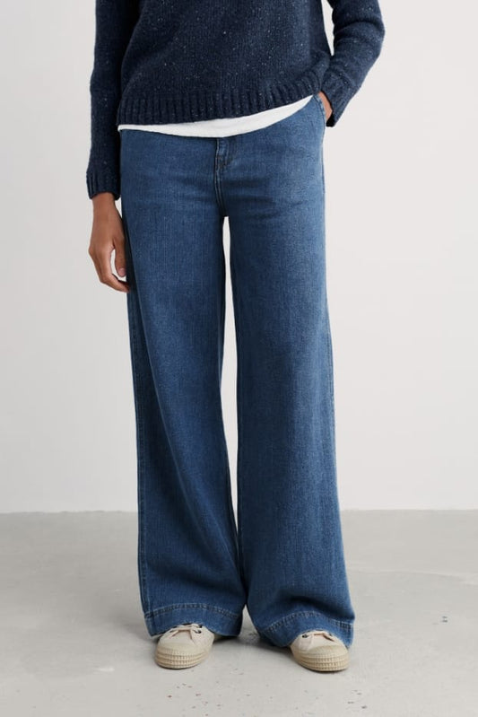 Seasalt Sennen Cove Wide Leg Jeans, Style WM39782