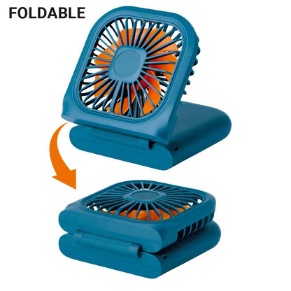 Flexi Fan - Foldable Handheld Fan with Emergency Power Bank