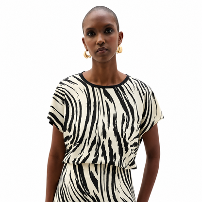 Joseph Ribkoff Animal Print Pullover, Style #262049