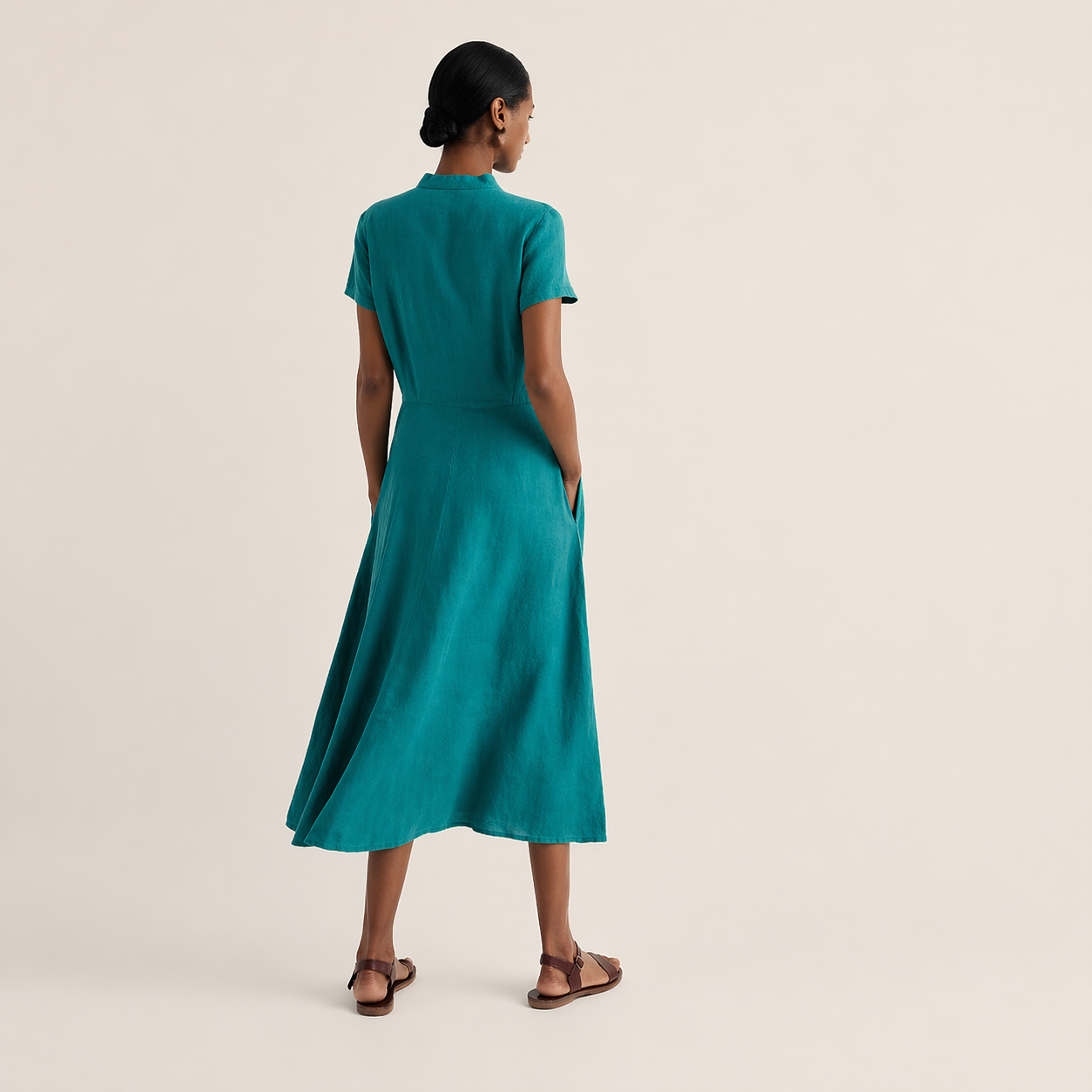 Seasalt Carved Wood Midi Dress