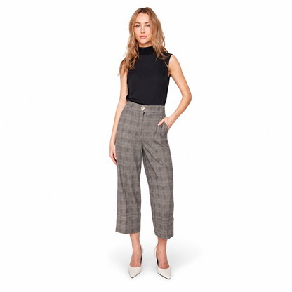 Renuar Brushed Check Pant