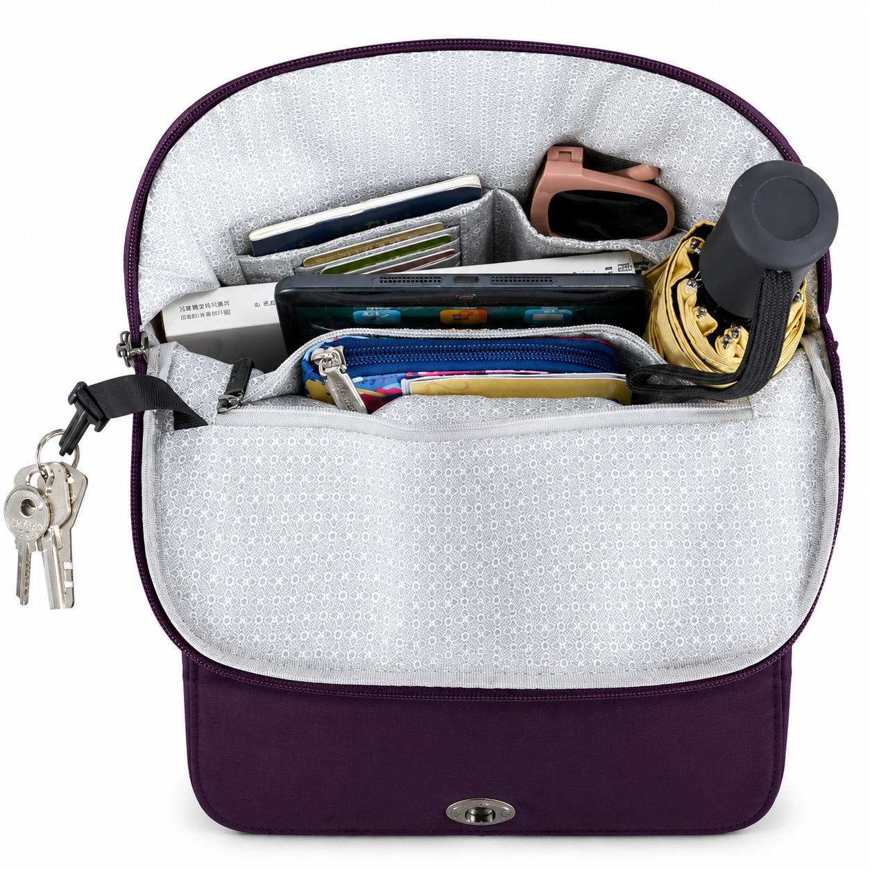 Travelon Runways Anti-Theft Compact Backpack