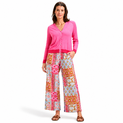 Zaket & Plover Citrus Bloom Print Pant
