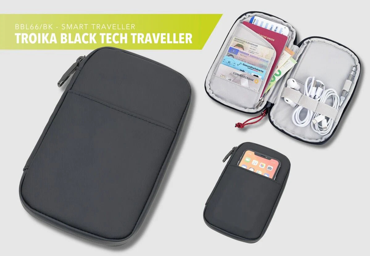 Troika Tech Traveler Organizer-Case, Style #BBL66